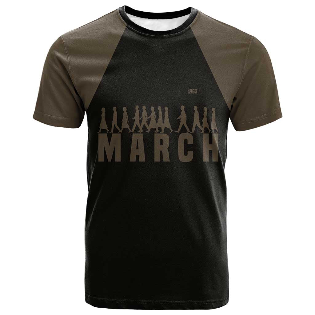 Bayard Rustin T shirt with March on Washington Design Civil Rights Organizer Tribute - Wonder Print Shop