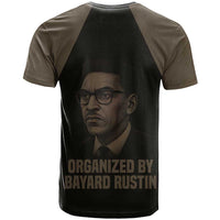Bayard Rustin T shirt with March on Washington Design Civil Rights Organizer Tribute - Wonder Print Shop