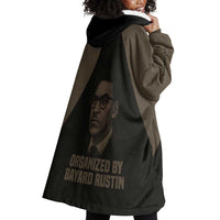 Bayard Rustin Wearable Blanket Hoodie with March on Washington Design Civil Rights Organizer Tribute - Wonder Print Shop