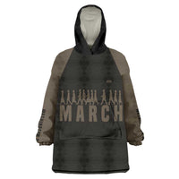 Bayard Rustin Wearable Blanket Hoodie with March on Washington Design Civil Rights Organizer Tribute - Wonder Print Shop