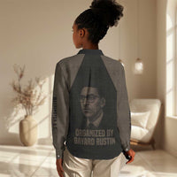 Bayard Rustin Women Casual Shirt with March on Washington Design Civil Rights Organizer Tribute - Wonder Print Shop