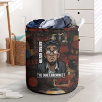 Bayard Rustin Laundry Basket with Quiet Architect Design Strategy and Courage Civil Rights Tribute - Wonder Print Shop