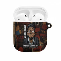 Bayard Rustin AirPods Case with Quiet Architect Design Strategy and Courage Civil Rights Tribute - Wonder Print Shop