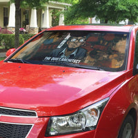 Bayard Rustin Auto Sun Shade with Quiet Architect Design Strategy and Courage Civil Rights Tribute - Wonder Print Shop