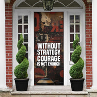 Bayard Rustin Door Cover with Quiet Architect Design Strategy and Courage Civil Rights Tribute - Wonder Print Shop
