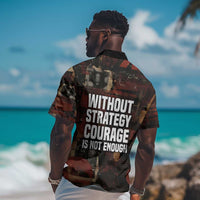 Bayard Rustin Hawaiian Shirt with Quiet Architect Design Strategy and Courage Civil Rights Tribute - Wonder Print Shop