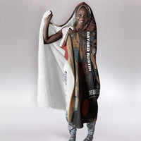 Bayard Rustin Hooded Blanket with Quiet Architect Design Strategy and Courage Civil Rights Tribute - Wonder Print Shop