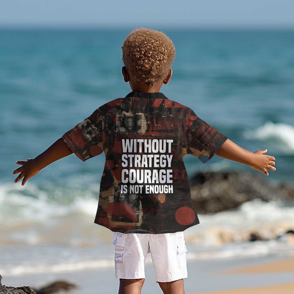 Bayard Rustin Kid Hawaiian Shirt with Quiet Architect Design Strategy and Courage Civil Rights Tribute - Wonder Print Shop