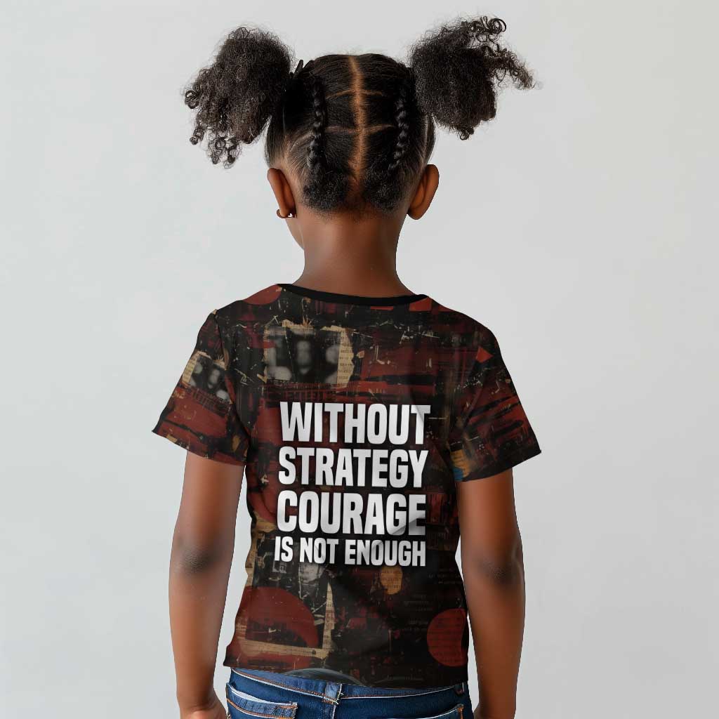 Bayard Rustin Kid T shirt with Quiet Architect Design Strategy and Courage Civil Rights Tribute - Wonder Print Shop