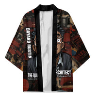Bayard Rustin Kimono with Quiet Architect Design Strategy and Courage Civil Rights Tribute - Wonder Print Shop