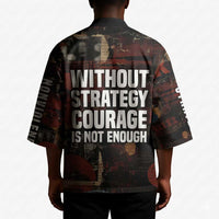 Bayard Rustin Kimono with Quiet Architect Design Strategy and Courage Civil Rights Tribute - Wonder Print Shop