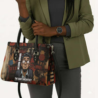 Bayard Rustin Leather Bag with Quiet Architect Design Strategy and Courage Civil Rights Tribute - Wonder Print Shop