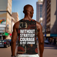 Bayard Rustin Men Tank Top with Quiet Architect Design Strategy and Courage Civil Rights Tribute - Wonder Print Shop