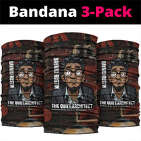 Bayard Rustin Neck Gaiter with Quiet Architect Design Strategy and Courage Civil Rights Tribute - Wonder Print Shop