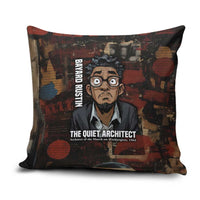 Bayard Rustin Pillow Cover with Quiet Architect Design Strategy and Courage Civil Rights Tribute - Wonder Print Shop