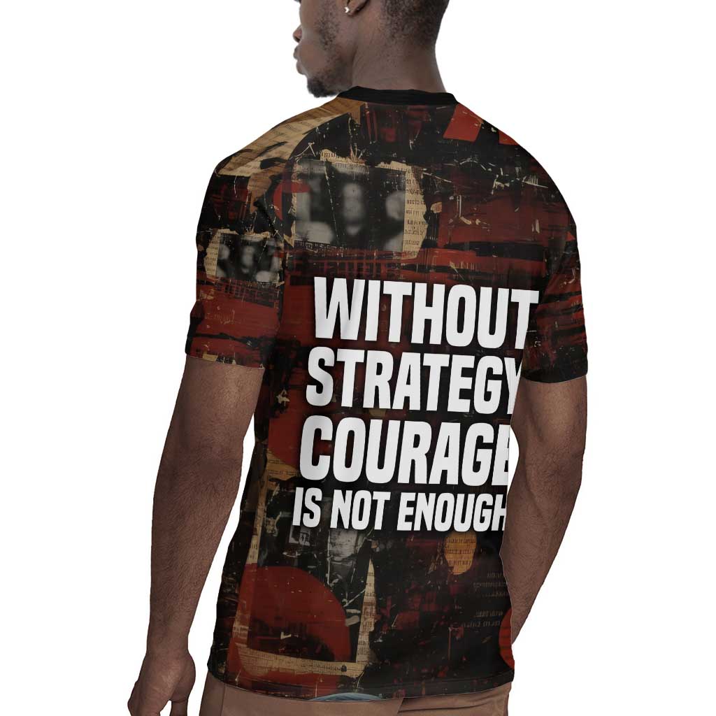 Bayard Rustin Rugby Jersey with Quiet Architect Design Strategy and Courage Civil Rights Tribute - Wonder Print Shop