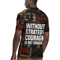 Bayard Rustin Rugby Jersey with Quiet Architect Design Strategy and Courage Civil Rights Tribute - Wonder Print Shop