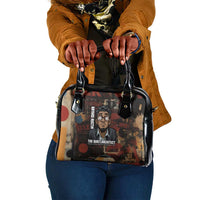 Bayard Rustin Shoulder Handbag with Quiet Architect Design Strategy and Courage Civil Rights Tribute - Wonder Print Shop