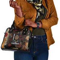 Bayard Rustin Shoulder Handbag with Quiet Architect Design Strategy and Courage Civil Rights Tribute - Wonder Print Shop