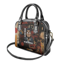 Bayard Rustin Shoulder Handbag with Quiet Architect Design Strategy and Courage Civil Rights Tribute - Wonder Print Shop