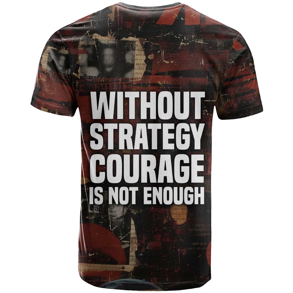 Bayard Rustin T shirt with Quiet Architect Design Strategy and Courage Civil Rights Tribute - Wonder Print Shop