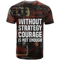 Bayard Rustin T shirt with Quiet Architect Design Strategy and Courage Civil Rights Tribute - Wonder Print Shop