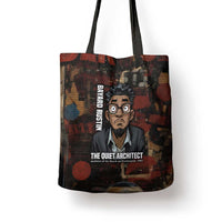 Bayard Rustin Tote Bag with Quiet Architect Design Strategy and Courage Civil Rights Tribute - Wonder Print Shop