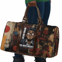 Bayard Rustin Travel Bag with Quiet Architect Design Strategy and Courage Civil Rights Tribute - Wonder Print Shop