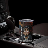 Bayard Rustin Tumbler Cup with Quiet Architect Design Strategy and Courage Civil Rights Tribute - Wonder Print Shop