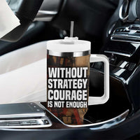 Bayard Rustin Tumbler With Handle with Quiet Architect Design Strategy and Courage Civil Rights Tribute - Wonder Print Shop