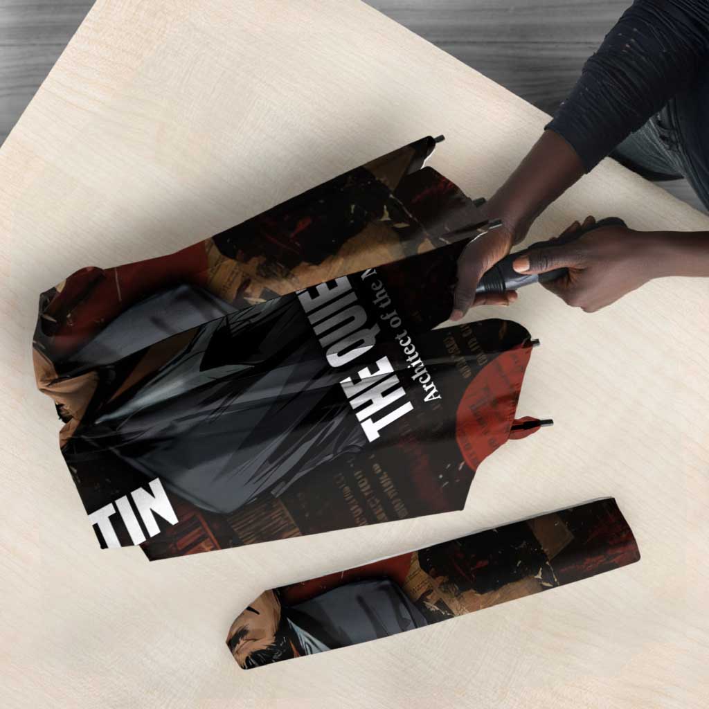 Bayard Rustin Umbrella with Quiet Architect Design Strategy and Courage Civil Rights Tribute - Wonder Print Shop