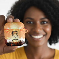 Bayard Rustin AirPods Case with Radical Nonviolence Design Protest Crowd and Courage Civil Rights Tribute - Wonder Print Shop