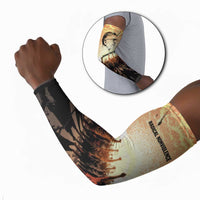 Bayard Rustin Arm Sleeves with Radical Nonviolence Design Protest Crowd and Courage Civil Rights Tribute - Wonder Print Shop