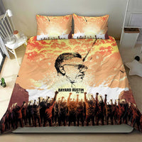 Bayard Rustin Bedding Set with Radical Nonviolence Design Protest Crowd and Courage Civil Rights Tribute - Wonder Print Shop