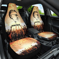 Bayard Rustin Car Seat Cover with Radical Nonviolence Design Protest Crowd and Courage Civil Rights Tribute - Wonder Print Shop
