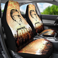 Bayard Rustin Car Seat Cover with Radical Nonviolence Design Protest Crowd and Courage Civil Rights Tribute - Wonder Print Shop