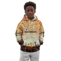 Bayard Rustin Kid Hoodie with Radical Nonviolence Design Protest Crowd and Courage Civil Rights Tribute - Wonder Print Shop