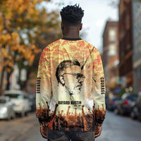 Bayard Rustin Long Sleeve Shirt with Radical Nonviolence Design Protest Crowd and Courage Civil Rights Tribute - Wonder Print Shop