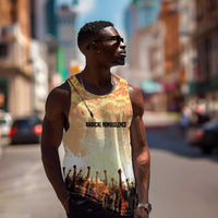 Bayard Rustin Men Tank Top with Radical Nonviolence Design Protest Crowd and Courage Civil Rights Tribute - Wonder Print Shop