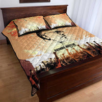 Bayard Rustin Quilt Bed Set with Radical Nonviolence Design Protest Crowd and Courage Civil Rights Tribute - Wonder Print Shop