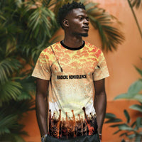 Bayard Rustin T shirt with Radical Nonviolence Design Protest Crowd and Courage Civil Rights Tribute - Wonder Print Shop