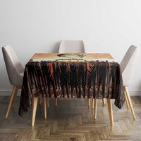 Bayard Rustin Tablecloth with Radical Nonviolence Design Protest Crowd and Courage Civil Rights Tribute - Wonder Print Shop