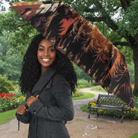 Bayard Rustin Umbrella with Radical Nonviolence Design Protest Crowd and Courage Civil Rights Tribute - Wonder Print Shop