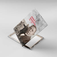 Booker T. Washington Canvas Wall Art Halftone Portrait Design Tilling a Field Quote Historical Civil Rights Tribute - Wonder Print Shop