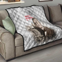 Booker T. Washington Quilt Halftone Portrait Design Tilling a Field Quote Historical Civil Rights Tribute - Wonder Print Shop