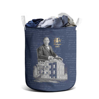 Booker T. Washington Laundry Basket Tuskegee Institute Design Educational Legacy 1881 Historic Tribute - Wonder Print Shop