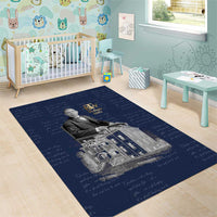 Booker T. Washington Area Rug Tuskegee Institute Design Educational Legacy 1881 Historic Tribute - Wonder Print Shop