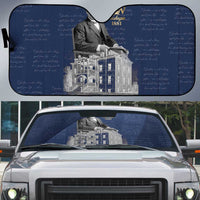Booker T. Washington Auto Sun Shade Tuskegee Institute Design Educational Legacy 1881 Historic Tribute - Wonder Print Shop
