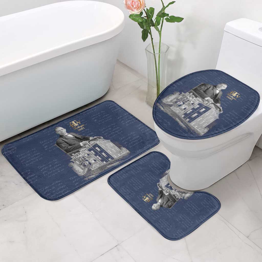 Booker T. Washington Bathroom Set Tuskegee Institute Design Educational Legacy 1881 Historic Tribute - Wonder Print Shop