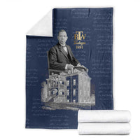 Booker T. Washington Blanket Tuskegee Institute Design Educational Legacy 1881 Historic Tribute - Wonder Print Shop